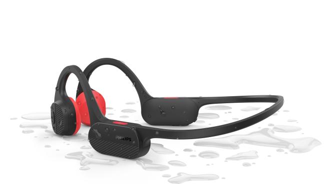 A5608 der Philips Go-Serie mit Boneconduction-Technologie, Foto: TP Vision