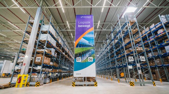 Knapp 41.500 Quadratmeter Hallen-Lagerfläche