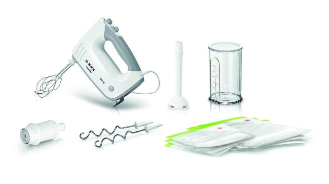 Bosch ErgoMixx Handrührer Sortiment. Foto: Bosch
