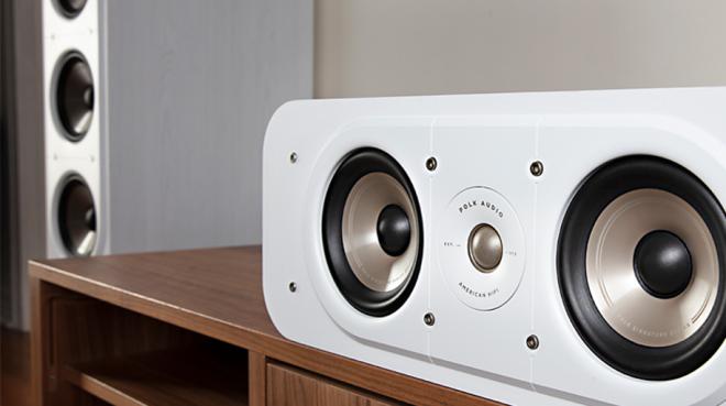 Die Signature E Linie ist auch in weiß erhältlich. Foto: Polk Audio
