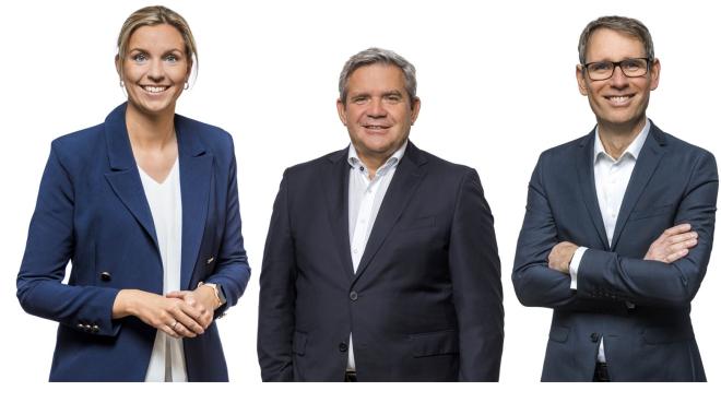 EP-Vorstand 2025: Greta Ziob, Friedrich Sobol, Matthias Assmann
