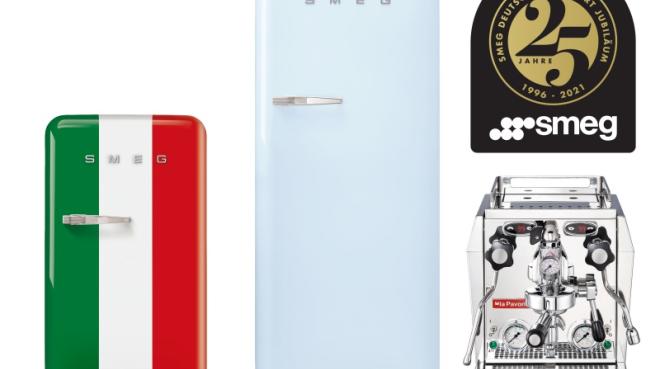 Preise von Smeg zum Jubiläums-Gewinnspiel - Bild: Smeg