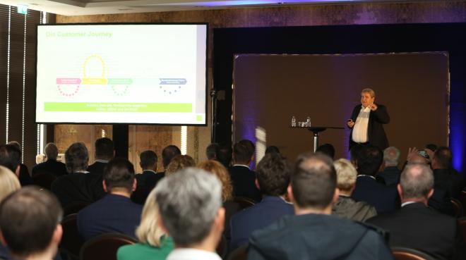 Friedrich Sobol auf dem ElectronicPartner Branchentreff 2022, Foto: ElectronicPartner