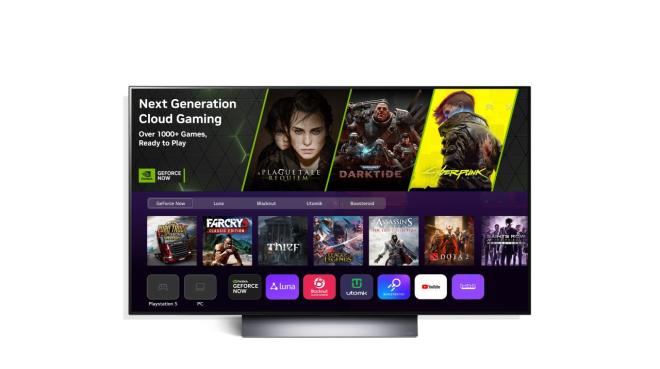 GeForce Now auf LG TVs, Foto: LG Electronics