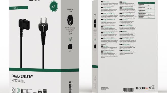 Verpackung des "Future in Power"-Sortiments, Foto: Hama