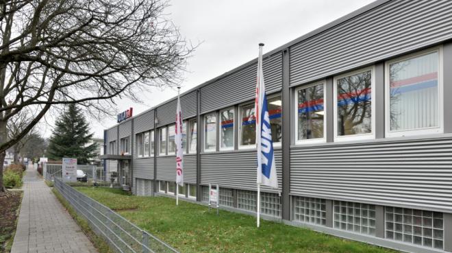 Firmengebäude, Foto: Yukatel