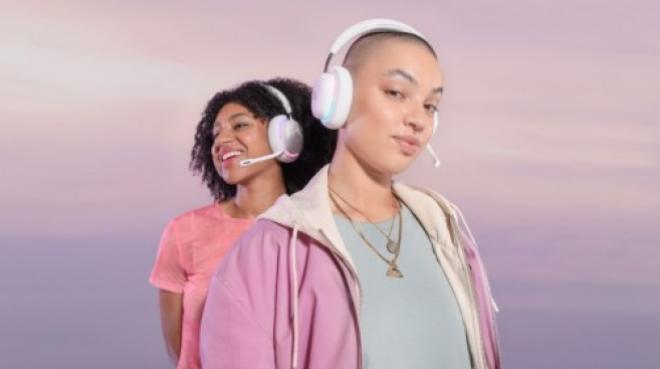G735 Kabelloses Gaming-Headset  der Aurora Collection, Foto: Logitech