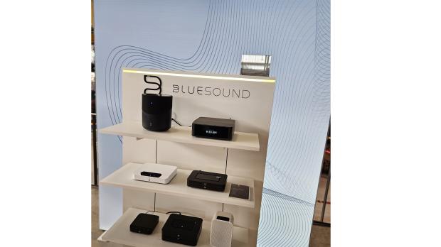 Multiroom-Streaming-Produkte der Marke Bluesound