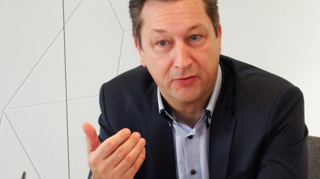 Harald Friedrich, Geschäftsführer Robert Bosch Hausgeräte GmbH. Fotos: CE-Markt electro / Alexander Zöhler