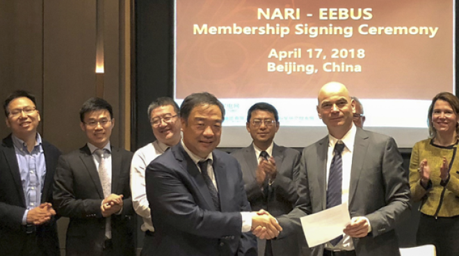EEBUS-Beitritt NARI Group Corporation