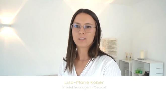 Lisa-Marie Kober - Bild: Screenshot Beurer Event