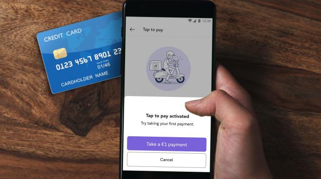 Tap to pay, Foto: PayPal