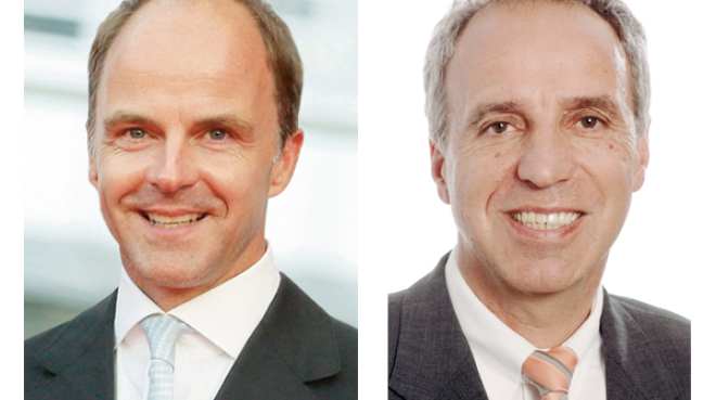 Christian Göke (links), Hans-Joachim Kamp (rechts) - Fotos: Messe Berlin