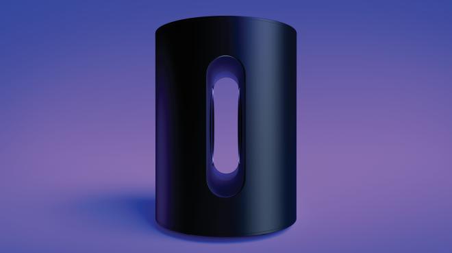 Sub Mini in Schwarz, Foto: Sonos