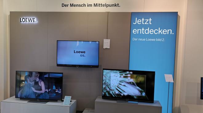 Präsentation des Kronacher Premium-TV-Herstellers Loewe