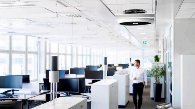 Light Air Cell Flow Pro 600 in der Deckenbefestigung - Bild: LIght Air