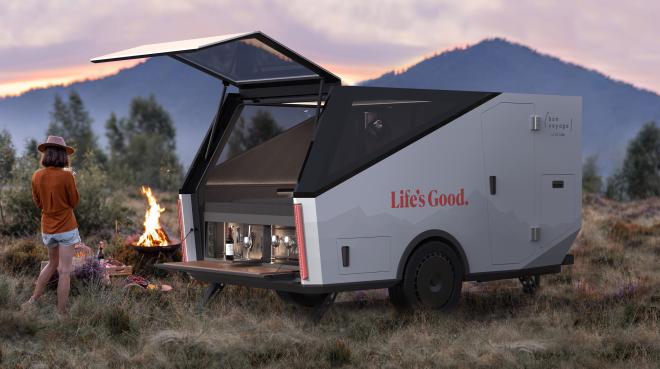 Bon Voyage by LG Labs in der Größe eines Campinganhängers