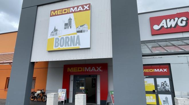 Am 6. November 2023 fand die Neueröffnung des  Medimax-Standortes Borna statt