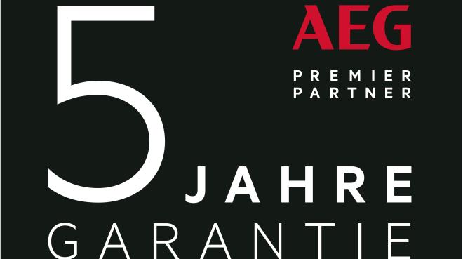 5 Jahre Garantie für Premier Partner von AEG