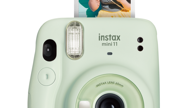 Instax mini 11 Pastel Green, Foto: Fujifilm