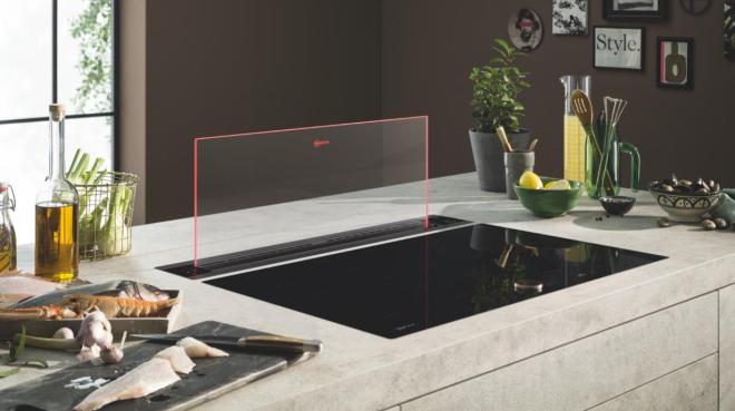 Neff Dunstabzug mit Glasscheibe - Bild: Neff