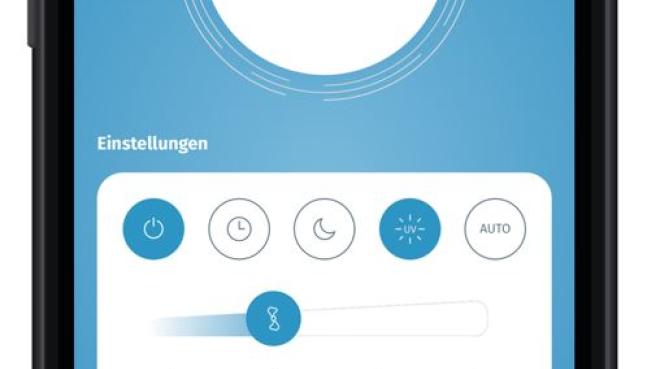 Bedienung über die App „beurer FreshHome" - Bild: Beurer