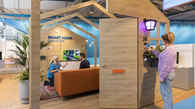 Smart Home Haus in Düsseldorf, Foto: Coolblue