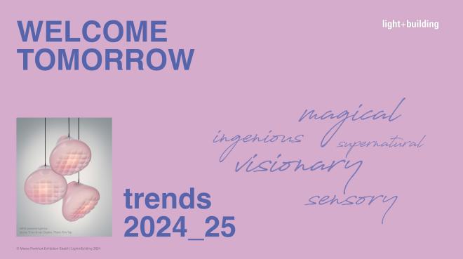 Welcome Tomorrow - Bereich der Light + Building