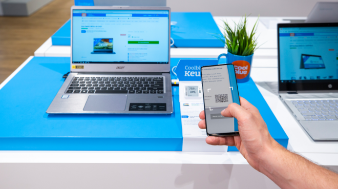 QR Code scannen, Foto: Coolblue