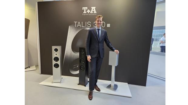 Conradin Amft hat die Geschäftsleitung der T+A elektroakustik GmbH & Co. KG von seinem Vater und Firmengründer Siegfried Amft übernommen