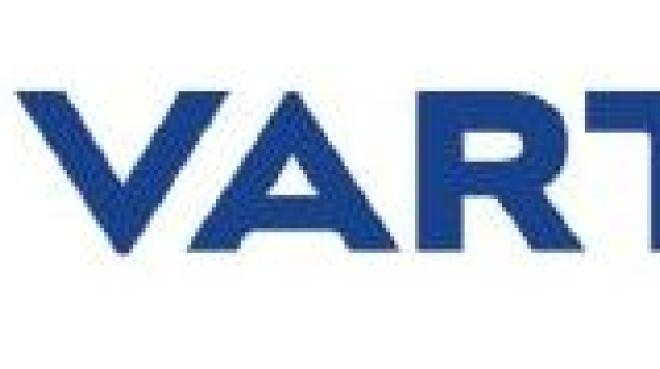 Varta Logo und Schriftzug