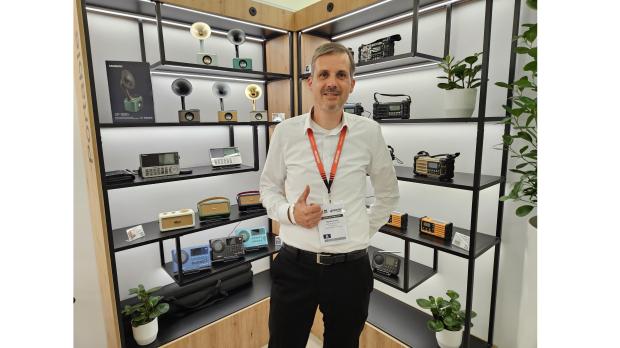Marcel Chocko, Sales Director DACH für die Digitalradio-Geräte von Sangean