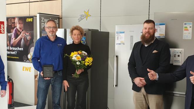 Euronics Roolfs war 2020 Smart Dealer des Jahres - Bild: Samsung