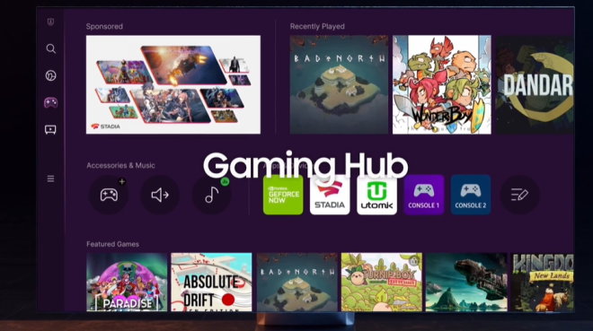 Gaming-Hub, Foto: Samsung