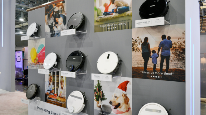 Ecovacs auf der CES 2019 - Foto: Ecovacs