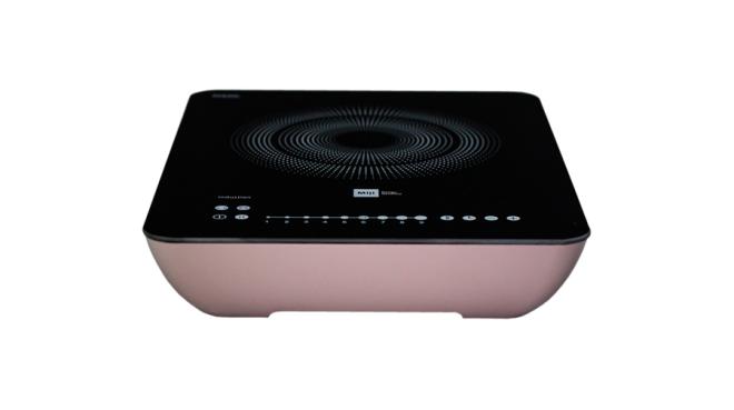 Mobile Induktionsplatte Miji Star 3 Twist in der Farbe Icerose - Bild: Miji